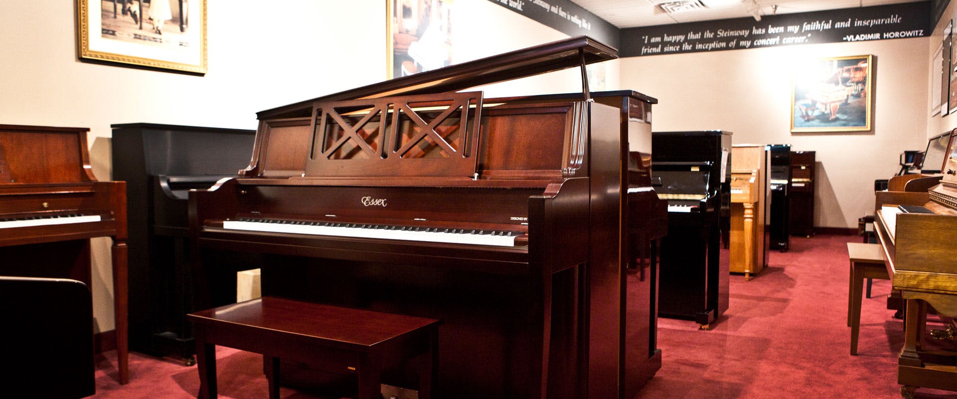 Shop for Upright Pianos in one fo our five locations or online.